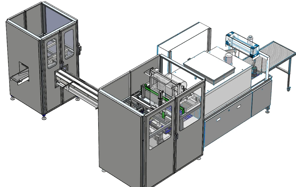 Schrumpffolienverpackungsmaschine/ Folienverpackungsmaschinen - Rundum gut verpackt!
